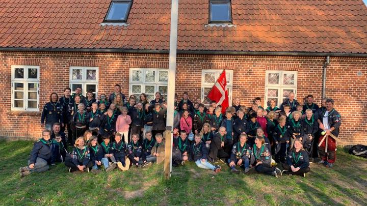 Fællesbillede fra Sankt Georgs Parade 2019